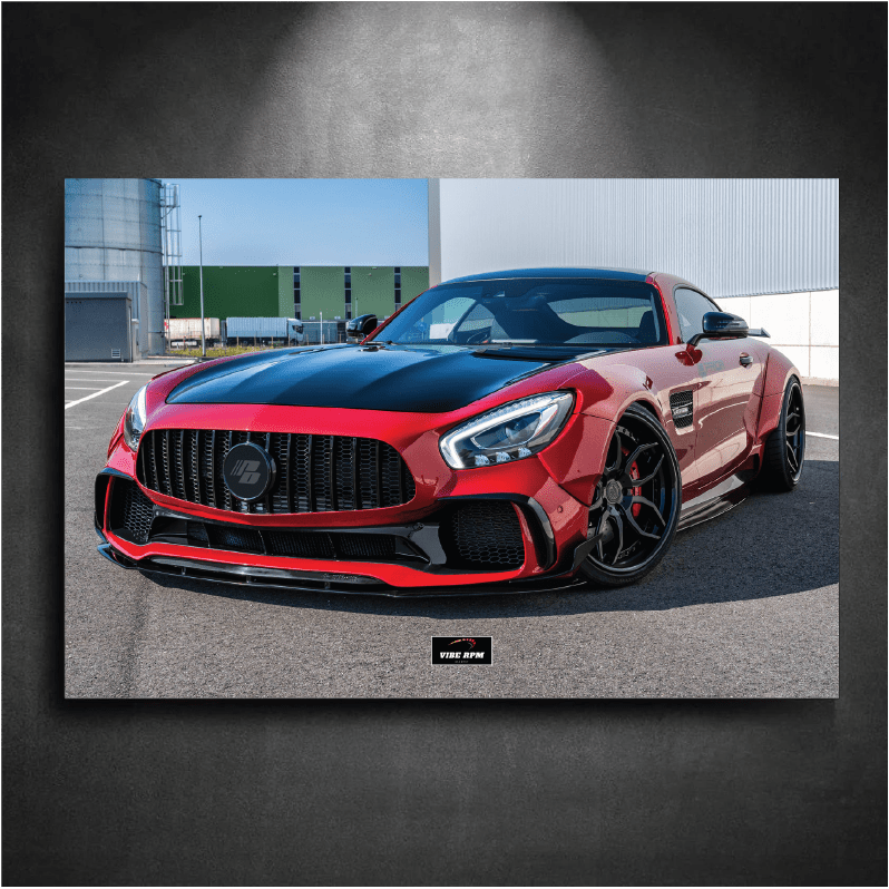 1 Tableau NEON Mercedes AMG GT S