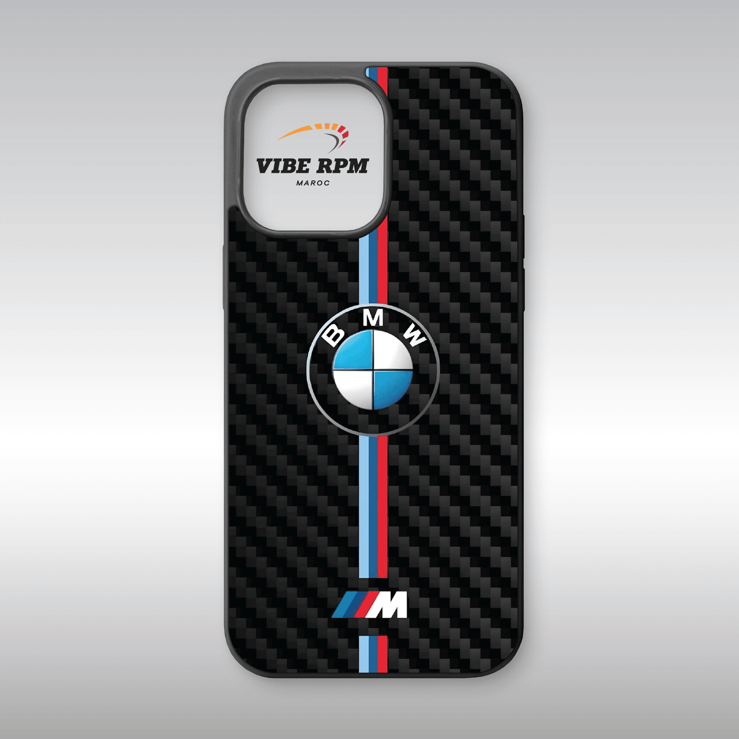 Coque téléphone BMW VibeRPM, design simple et élégant, finition matte, silicone premium, protection anti-chocs, livraison gratuite