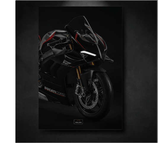 Tableau NÉON Ducati Panigale V4 SP