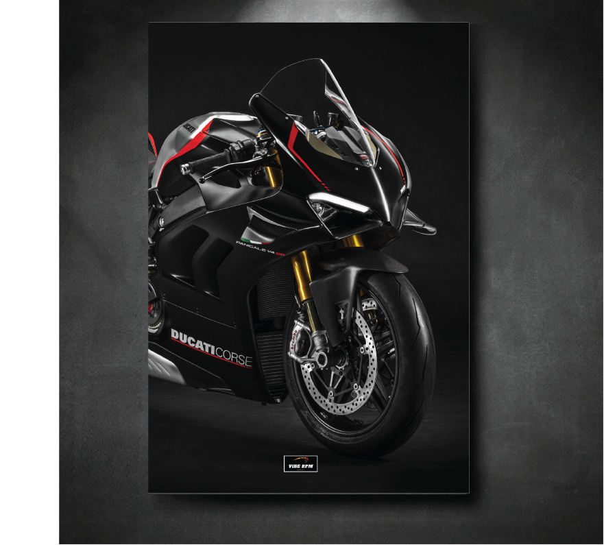 Tableau NÉON Ducati Panigale V4 SP