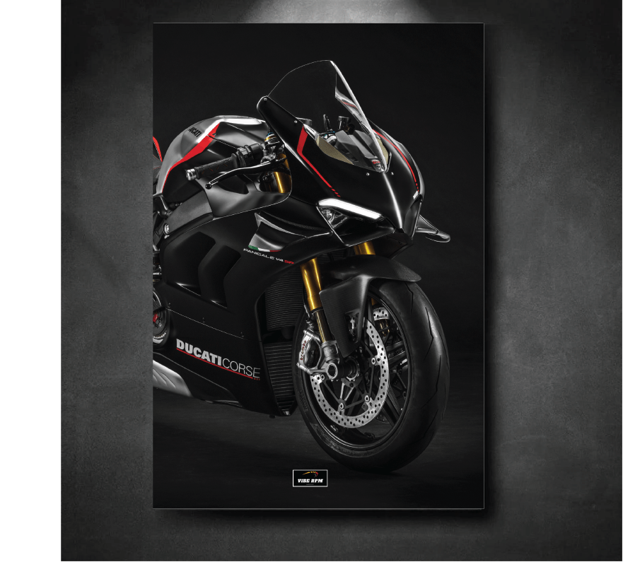 Tableau NÉON Ducati Panigale V4 SP