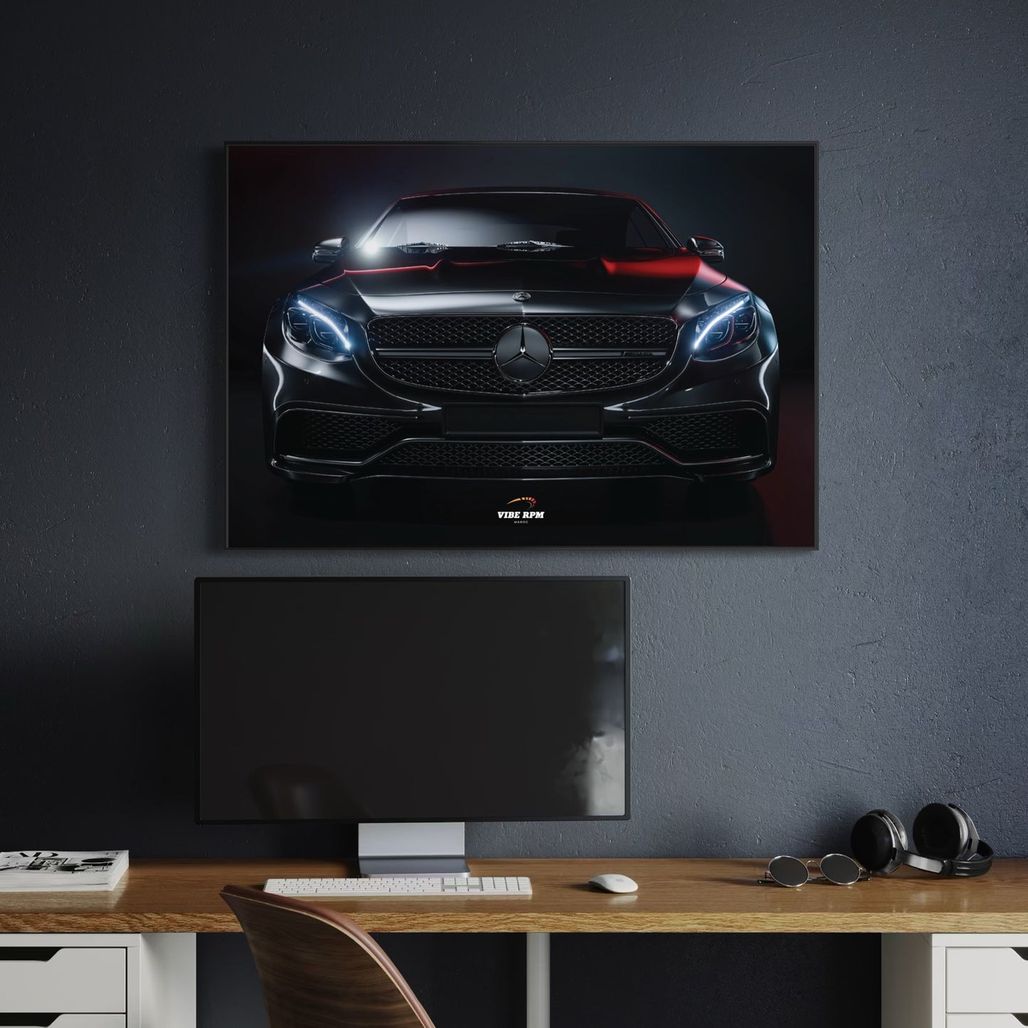 Tableau NÉON Mercedes AMG 63 s