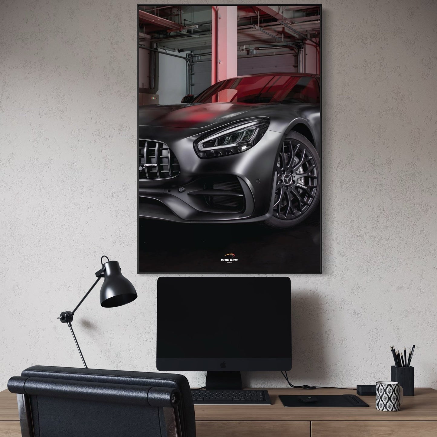 Tableau NÉON Mercedes AMG GT R