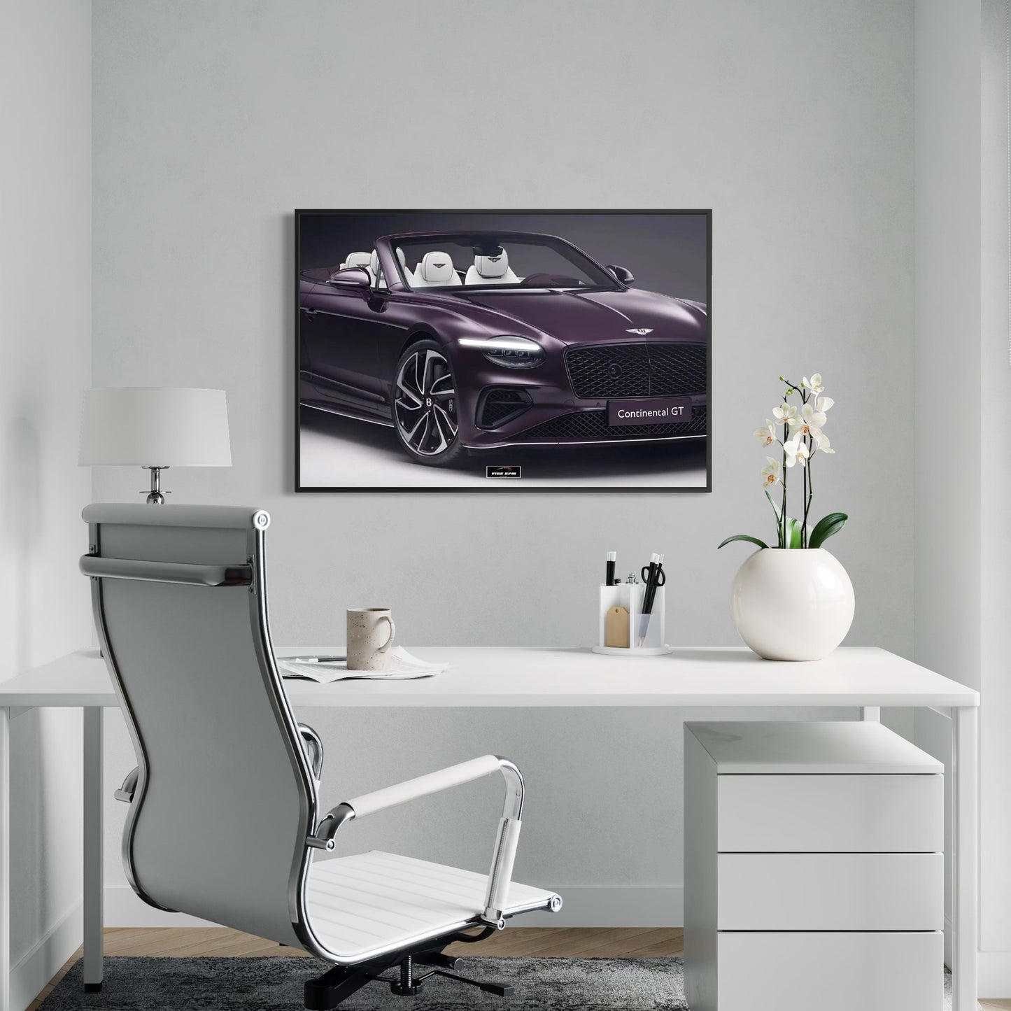 Tableau NÉON Bentley Continental GT Mulliner