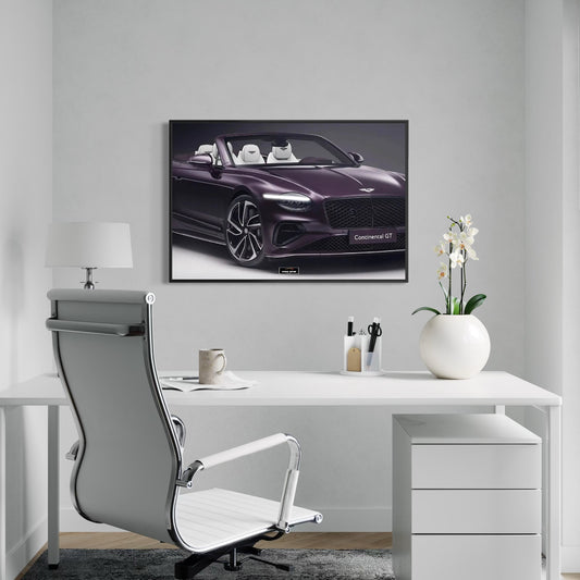 Tableau NÉON Bentley Continental GT Mulliner