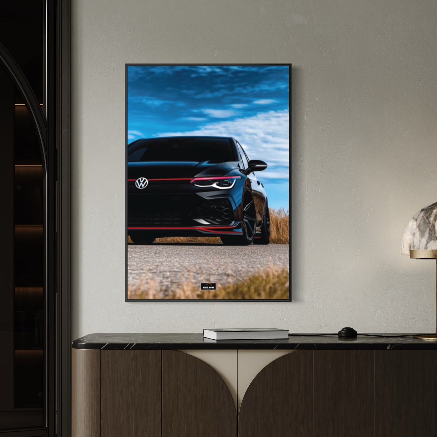 Tableau NEON Volkswagen Golf 8 GTI