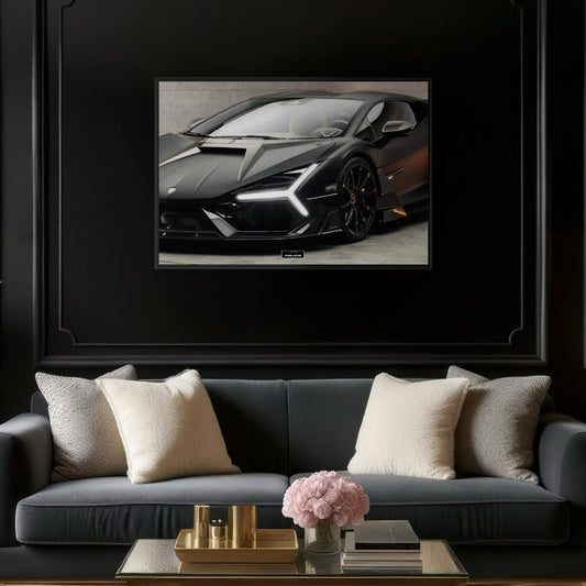 Tableau NÉON Lamborghini Revuelto MANSORY Initiate