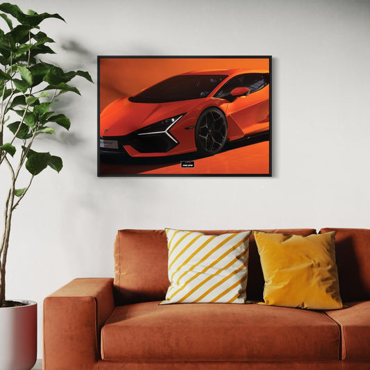 Tableau NEON Lamborghini Revuelto Initiate