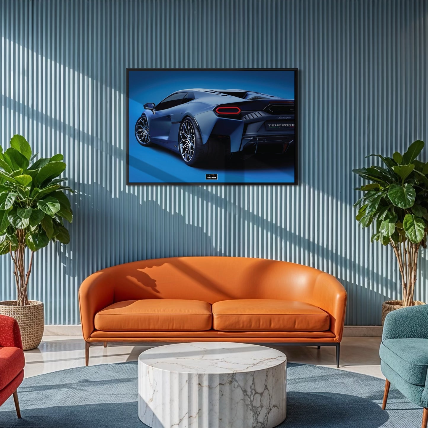 Tableau NEON Lamborghini Temerario