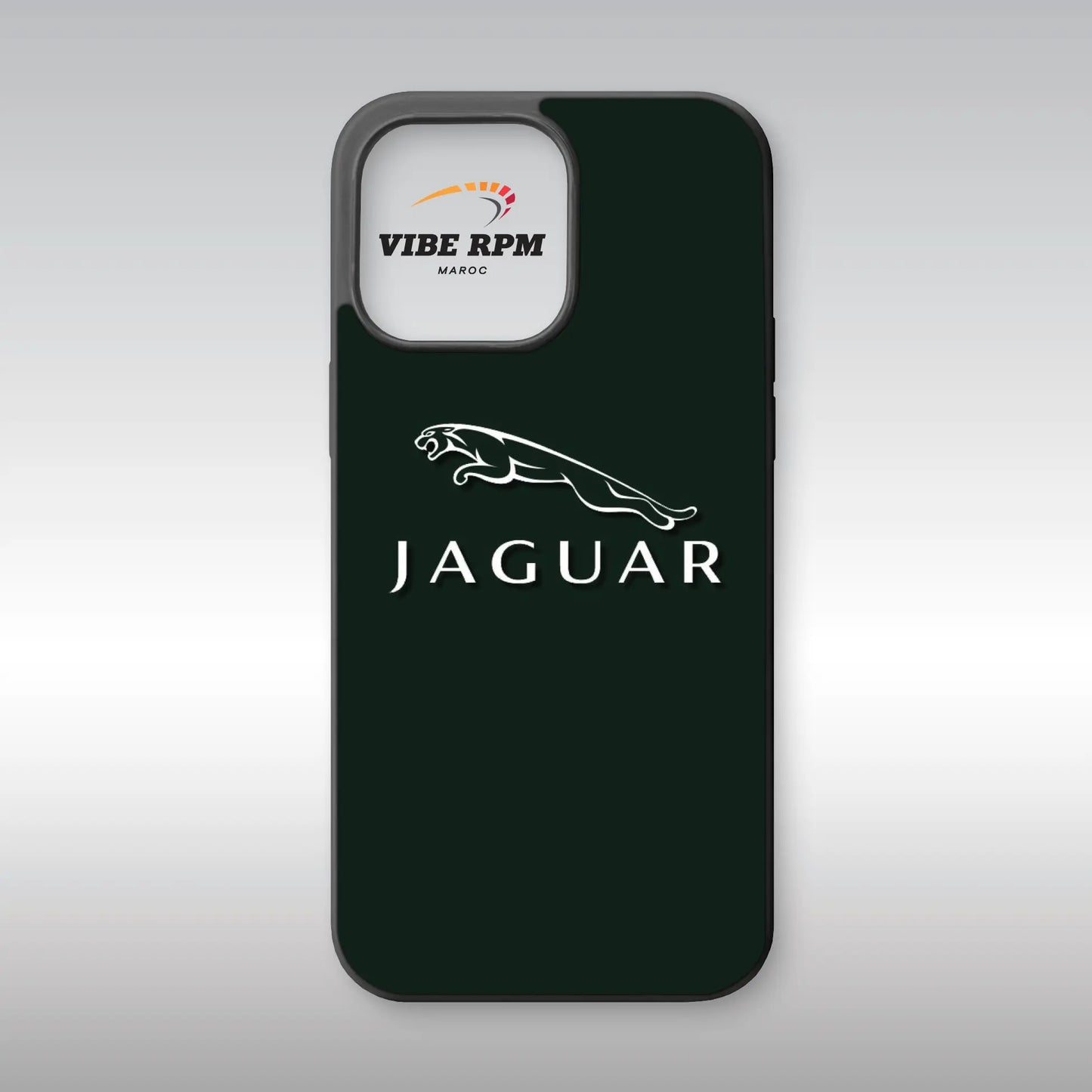 Coque téléphone Jaguar VibeRPM, design élégant et sportif, finition matte, silicone premium, protection anti-chocs, livraison gratuite