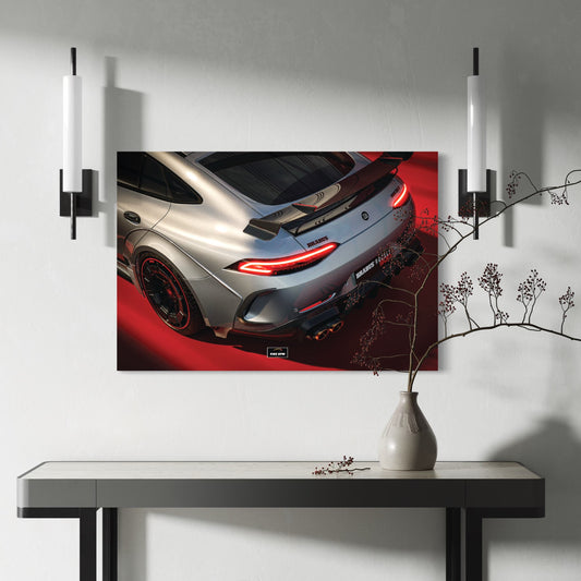 Tableau NÉON Mercedes Benz GT63s Brabus Rocket 900