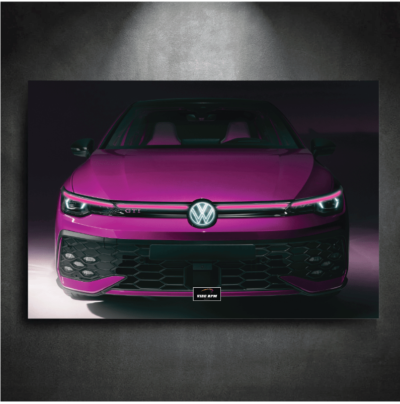 Tableau NEON Volkswagen Golf 8 GTI