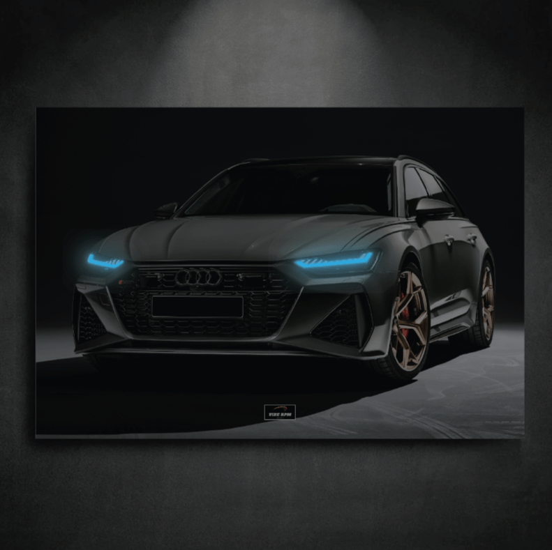 Tableau NEON Audi RS6