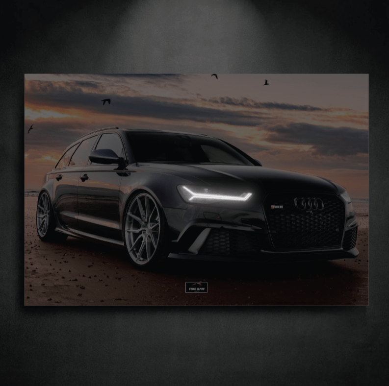 Tableau NEON Audi RS6