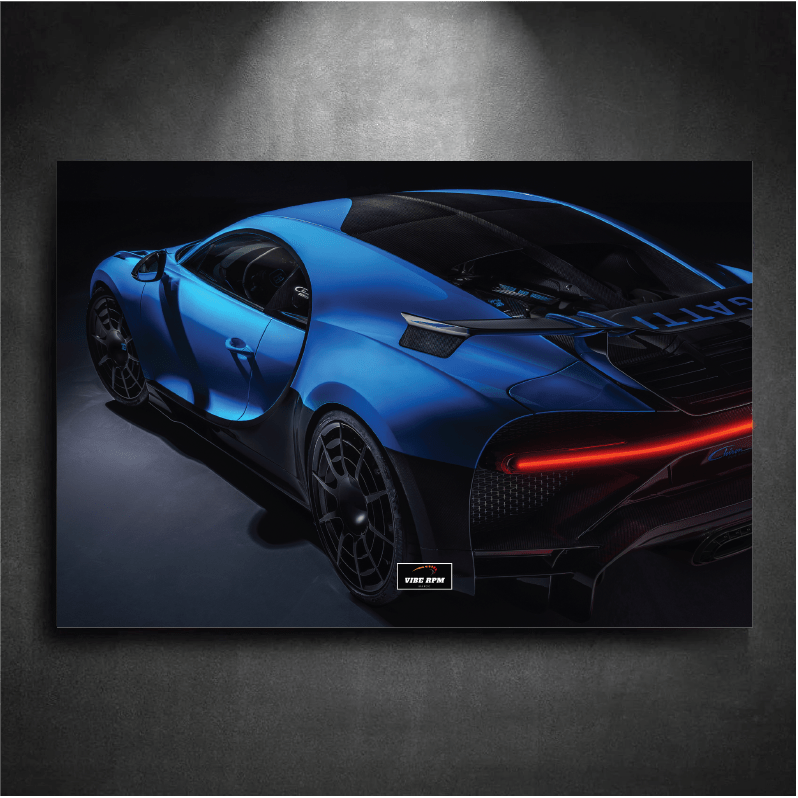 Tableau NEON Bugatti Chiron Pur Sport
