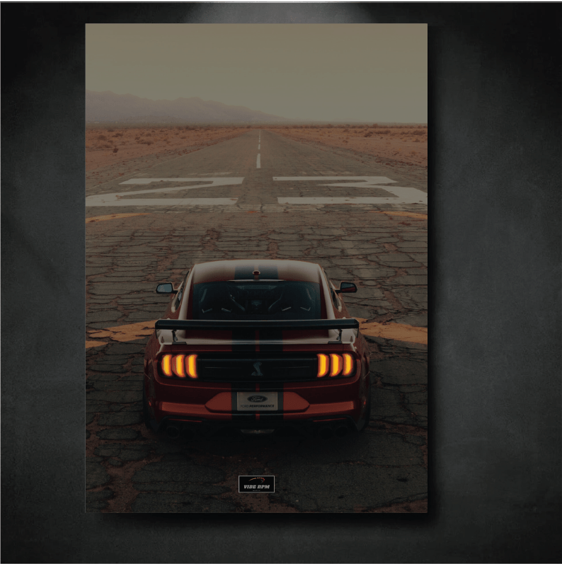 Tableau NEON Ford Mustang GT500
