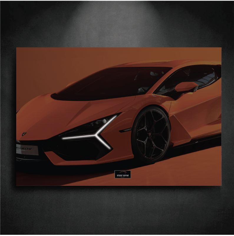 Tableau NEON Lamborghini Revuelto MANSORY Initiate