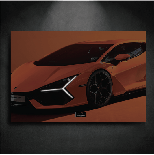 Tableau NEON Lamborghini Revuelto MANSORY Initiate