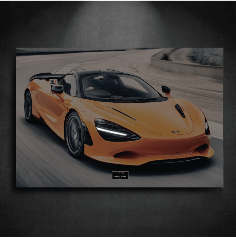 Tableau NEON Novitec McLaren 750S