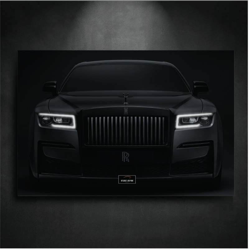 Tableau NEON Rolls-Royce Ghost Prism