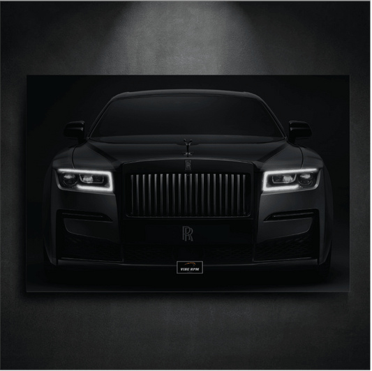 Tableau NEON Rolls-Royce Ghost Prism