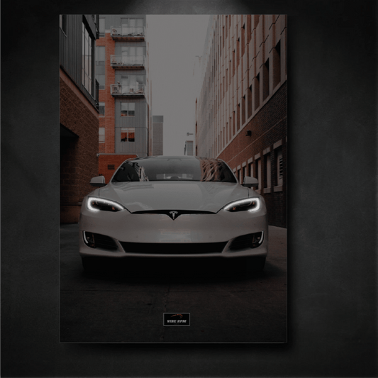 Tableau NEON Tesla Model S