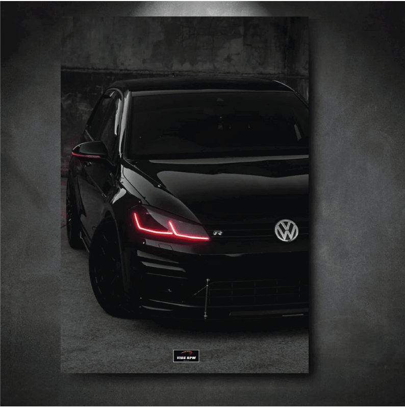 Tableau-NEON Volkswagen Golf 7 R