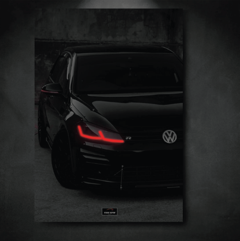 Tableau-NEON Volkswagen Golf 7 R