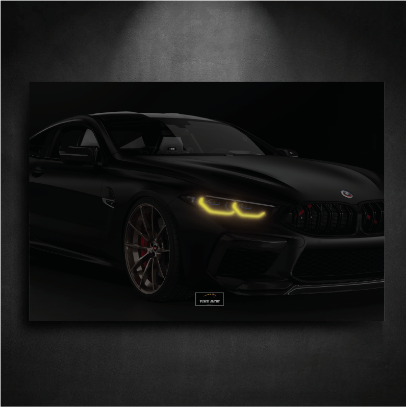 Tableau NEON BMW M8 Competition