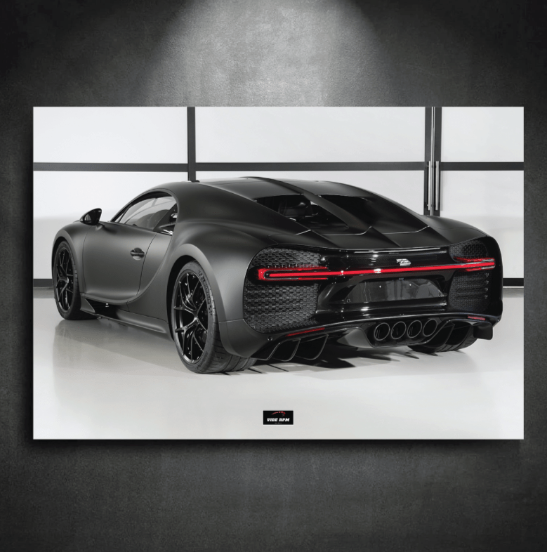 Tableau NÉON Bugatti Chiron