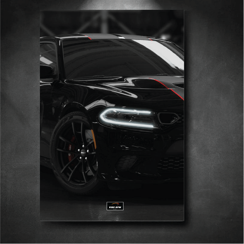 Tableau NEON 1 Dodge Charger SRT Hellcat