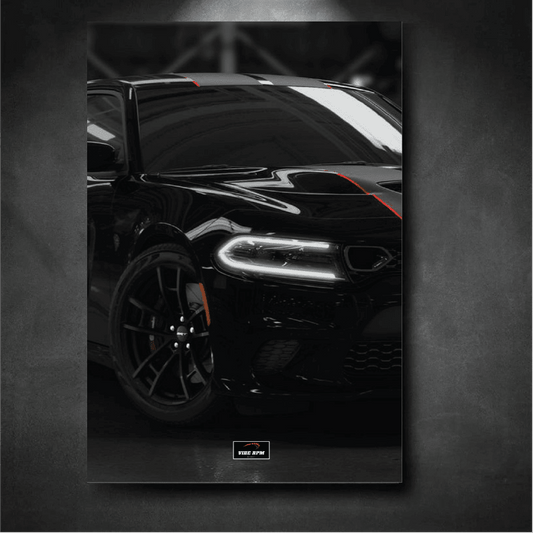 Tableau NEON 1 Dodge Charger SRT Hellcat