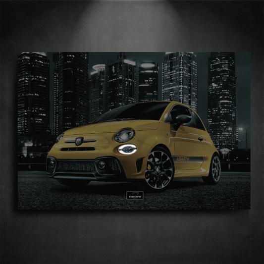 Tableau NEON Fiat Abarth 595 Competizione