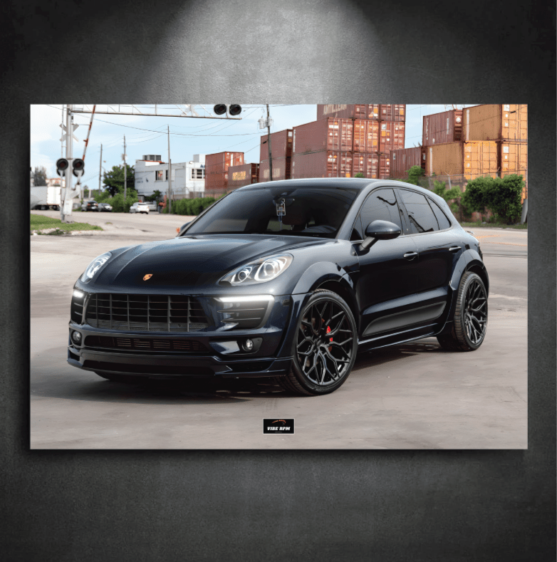 Tableau NÉON Porsche Macan