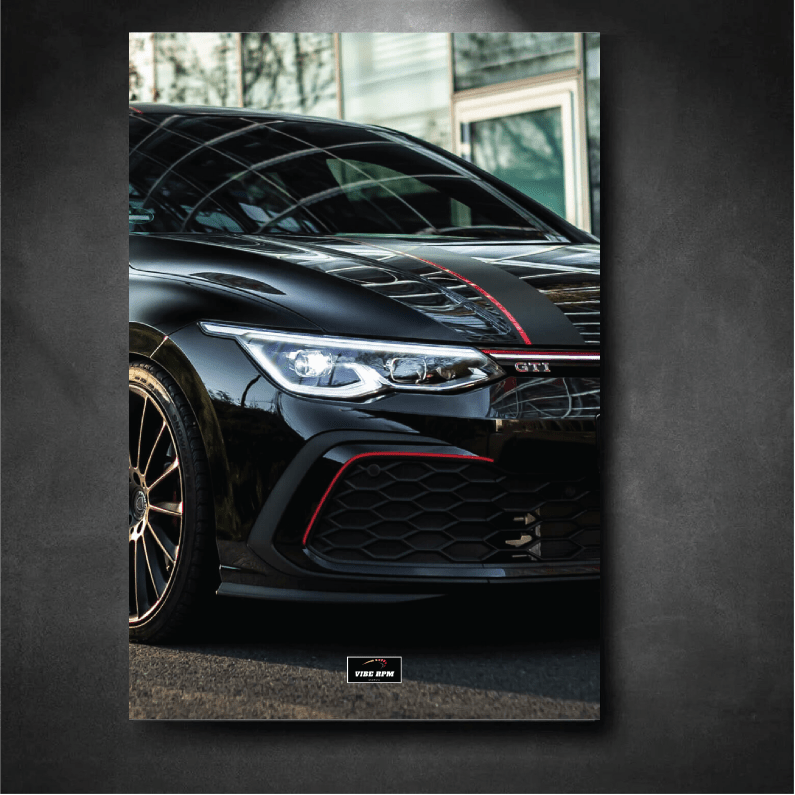Tableau NEON Volkswagen Golf 8 GTI