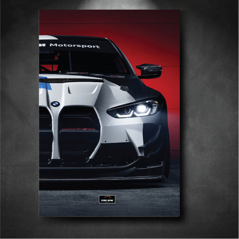 Tableau NÉON BMW M4 GT4