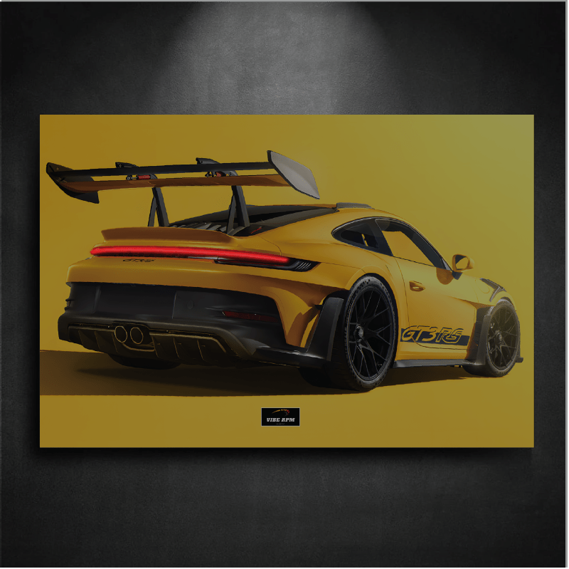 Tableau NEON Porsche 911 GT3 RS