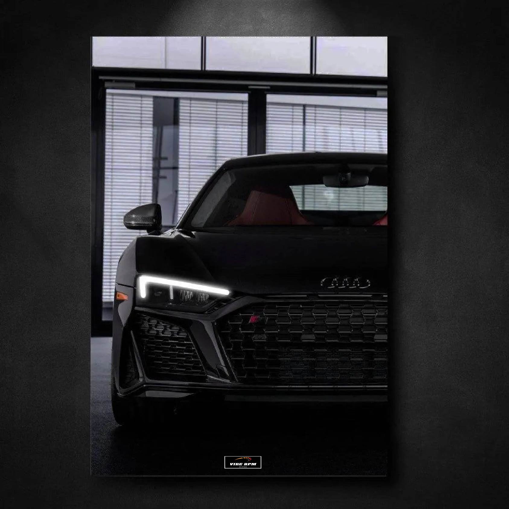 Tableau NEON Audi R8 Panther Edition viberpm