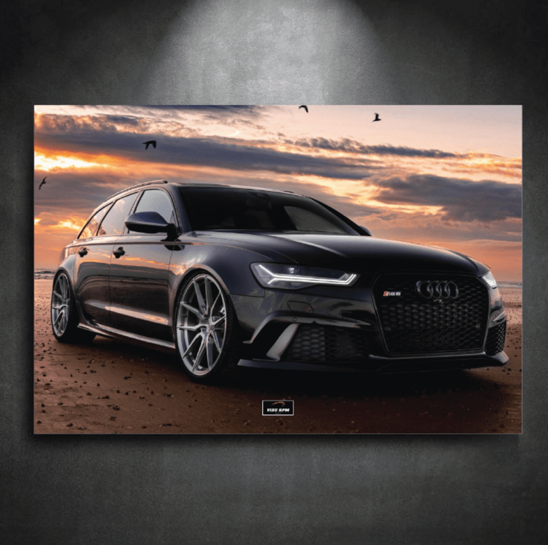 Tableau NEON Audi RS6
