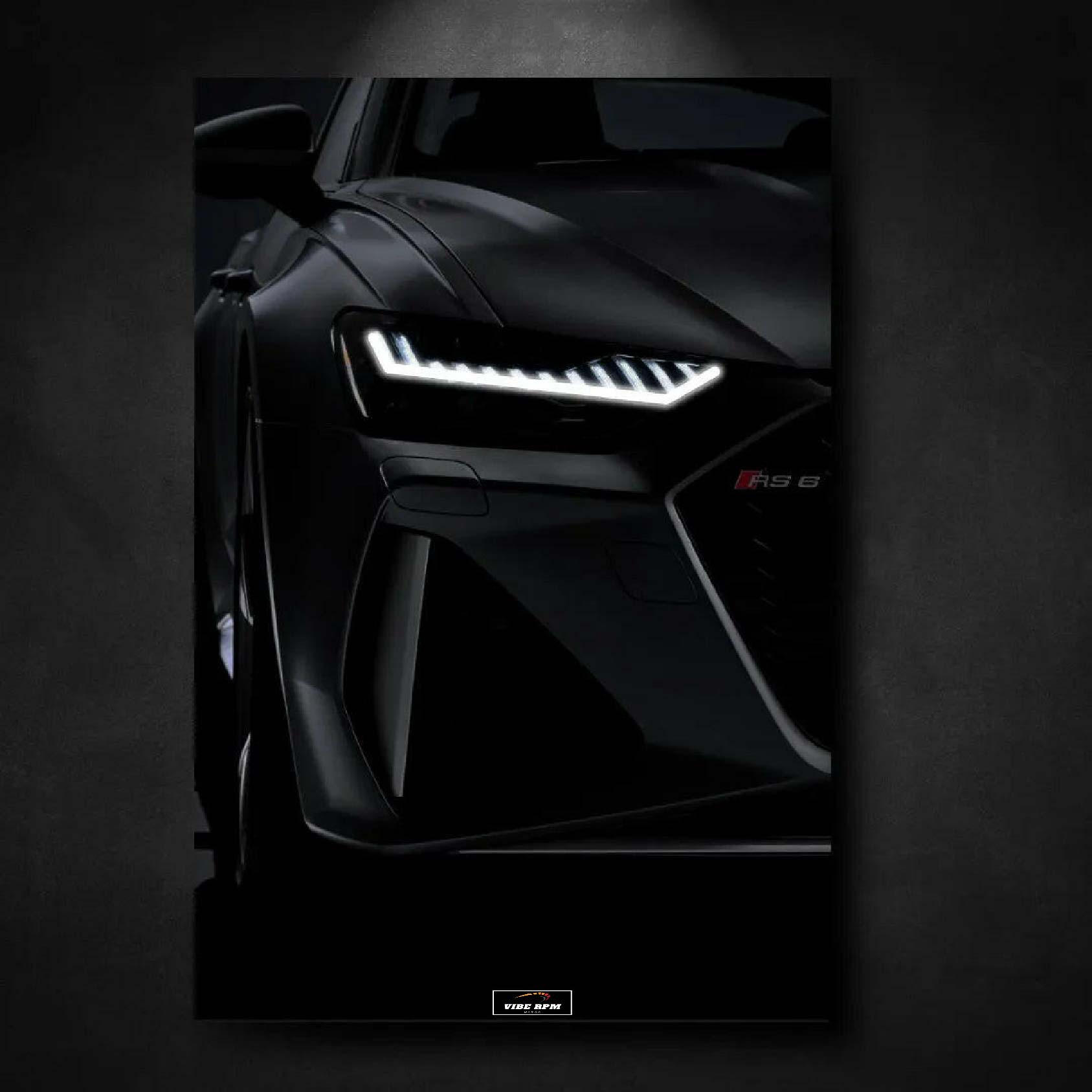 Tableau NEON Audi RS6 viberpm