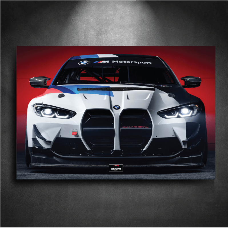 Tableau NÉON BMW M4 GT4