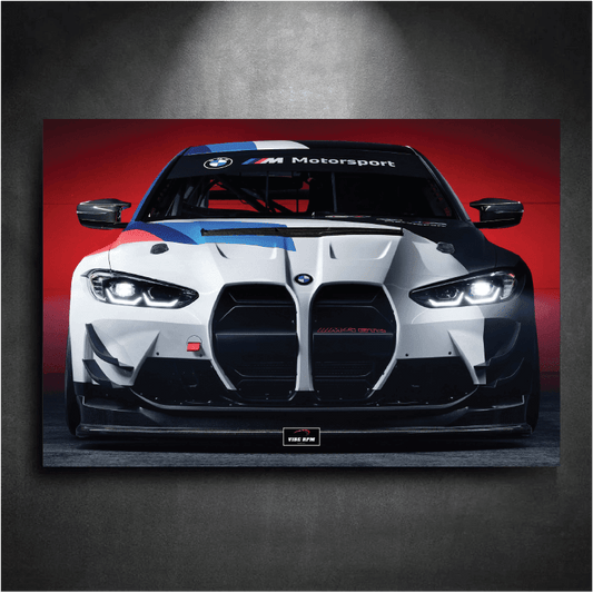 Tableau NÉON BMW M4 GT4