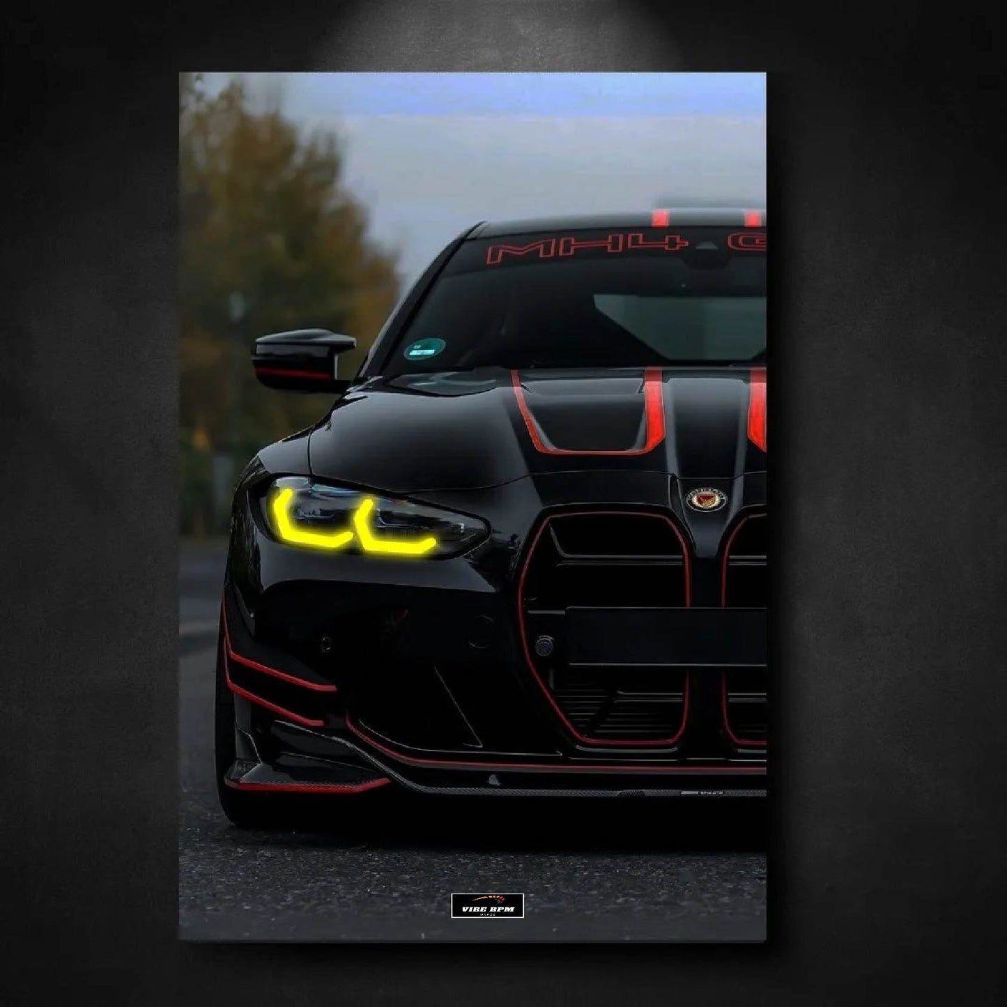 Tableau NEON BMW Manhart MH4 GTR viberpm