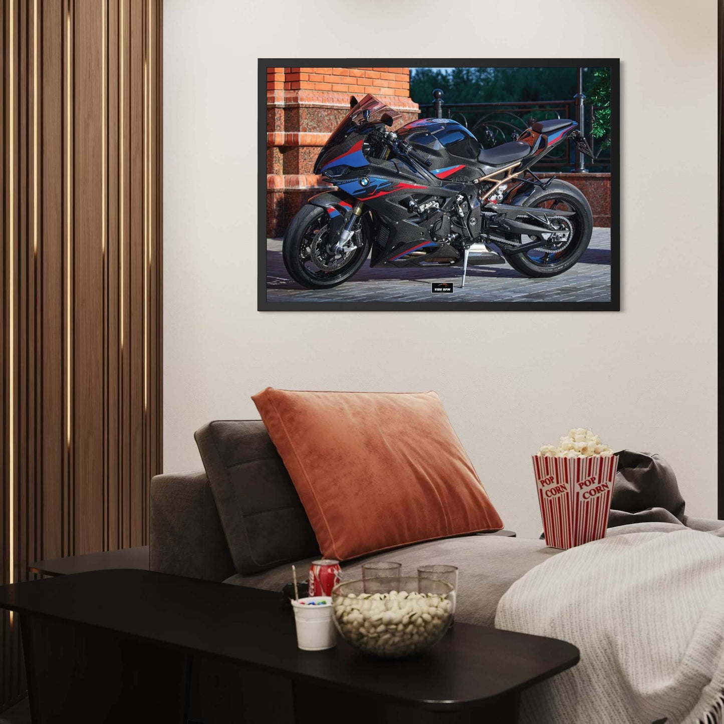 Tableau NÉON BMW S1000 RR Full Carbon