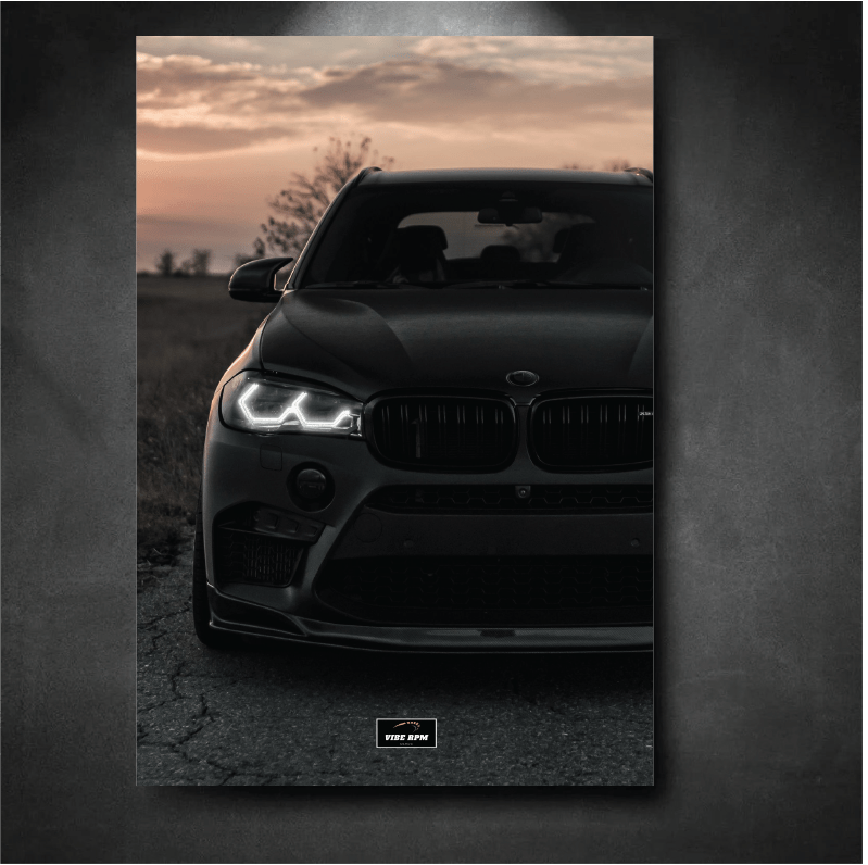 Tableau NÉON BMW X5 M Renegade