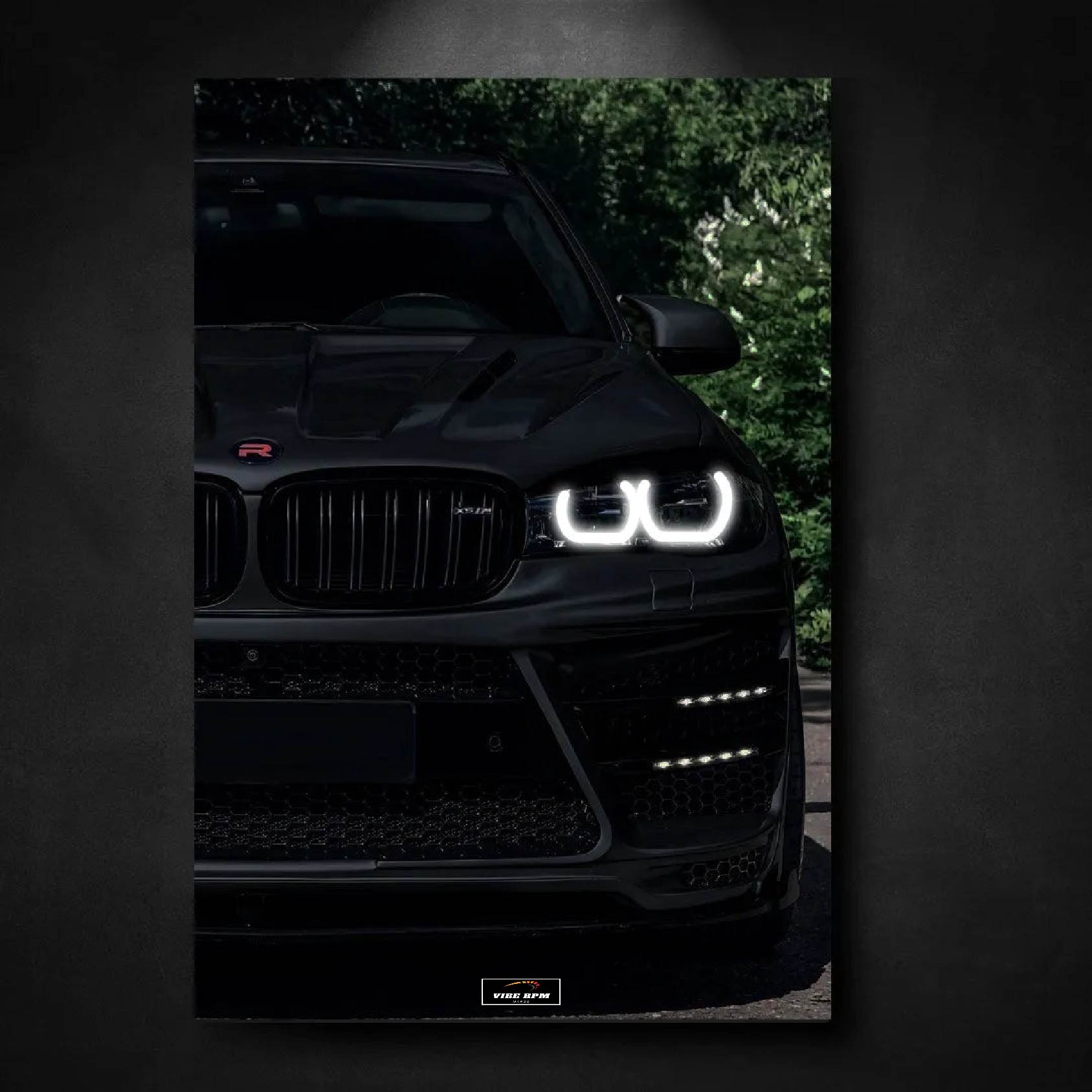 Tableau NEON BMW X5 M Renegade viberpm