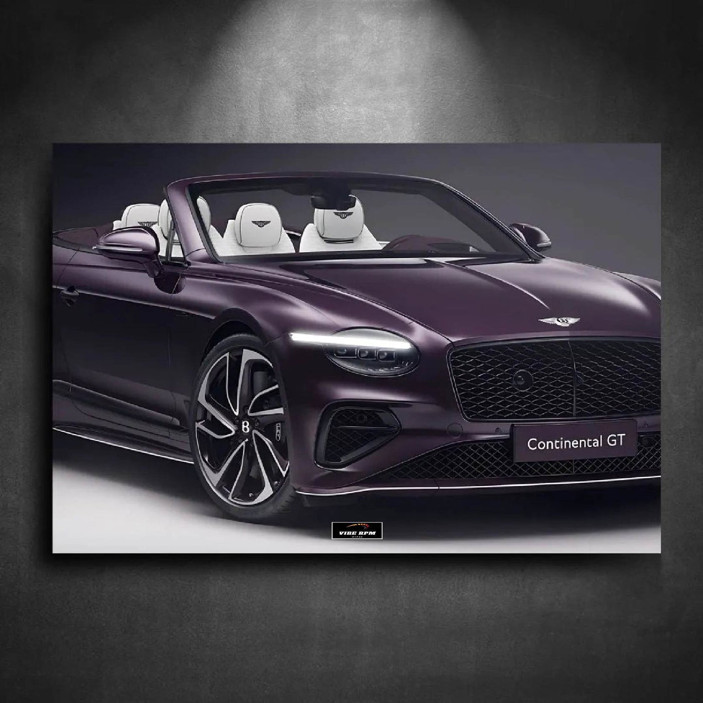 Tableau NEON Bentley Continental GT Mulliner