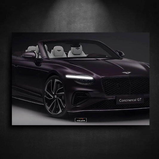 Tableau NEON Bentley Continental GT Mulliner viberpm