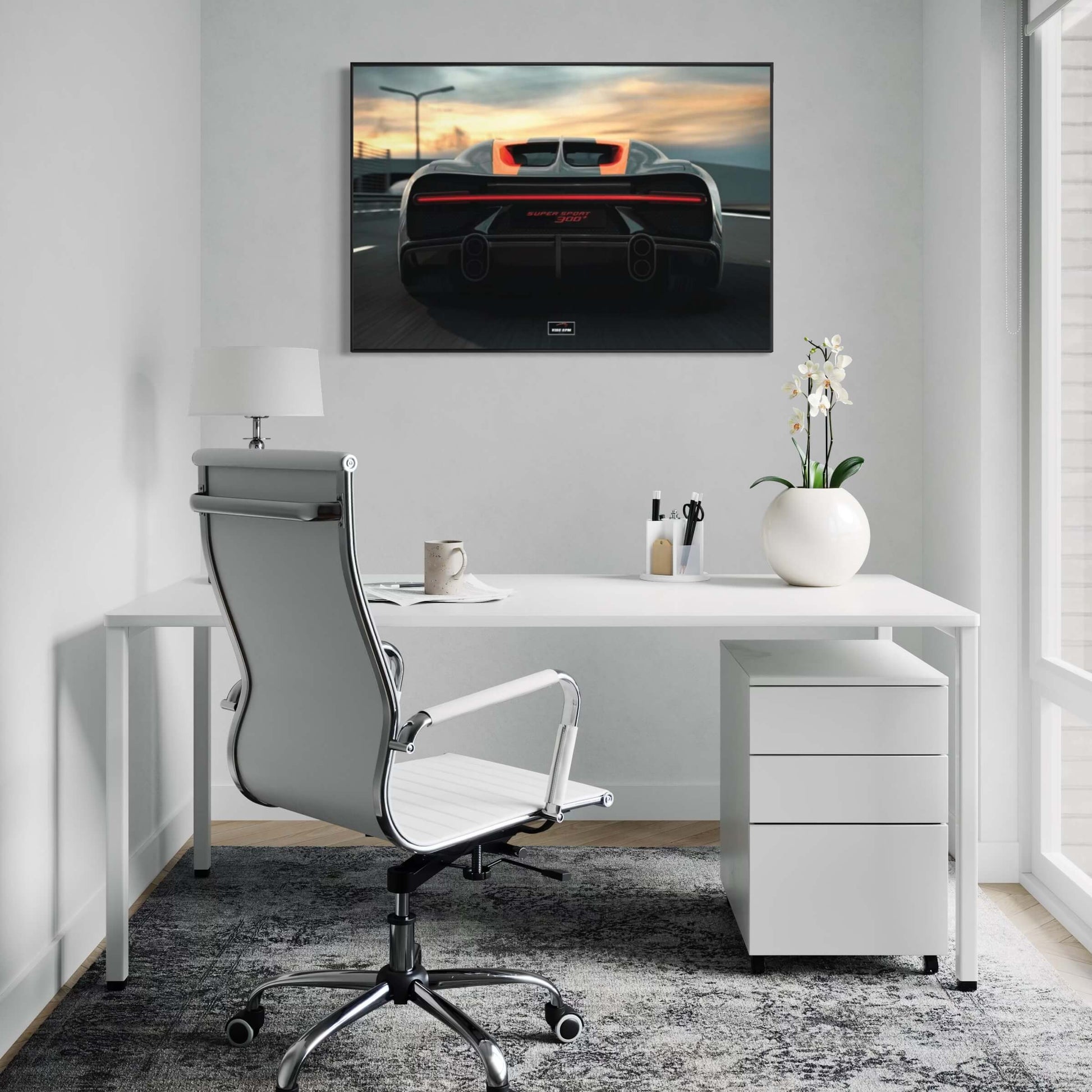 Tableau NÉON Bugatti Chiron