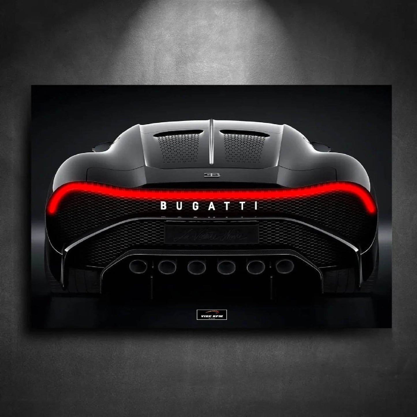 Tableau_NEON_Bugatti_La_Voiture_Noir